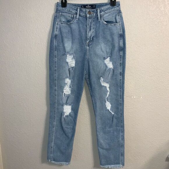 Hollister Curvy Ultra High Rise Mom Jeans size 28 - Picture 2 of 8